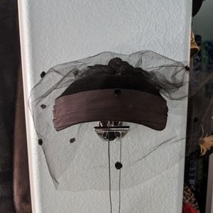 Vintage hat with veil